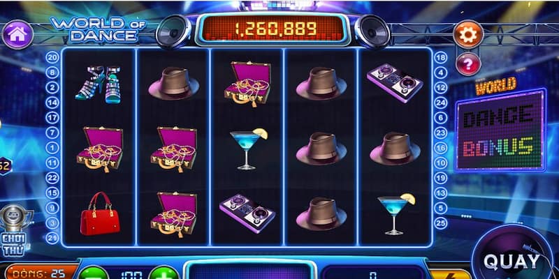 Chiến thuật chơi hiệu quả cho Nỏ hũ world dance